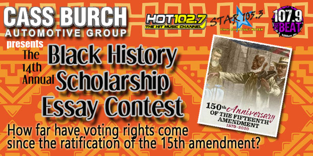 Black History Scholarship Essay Contest – Entry