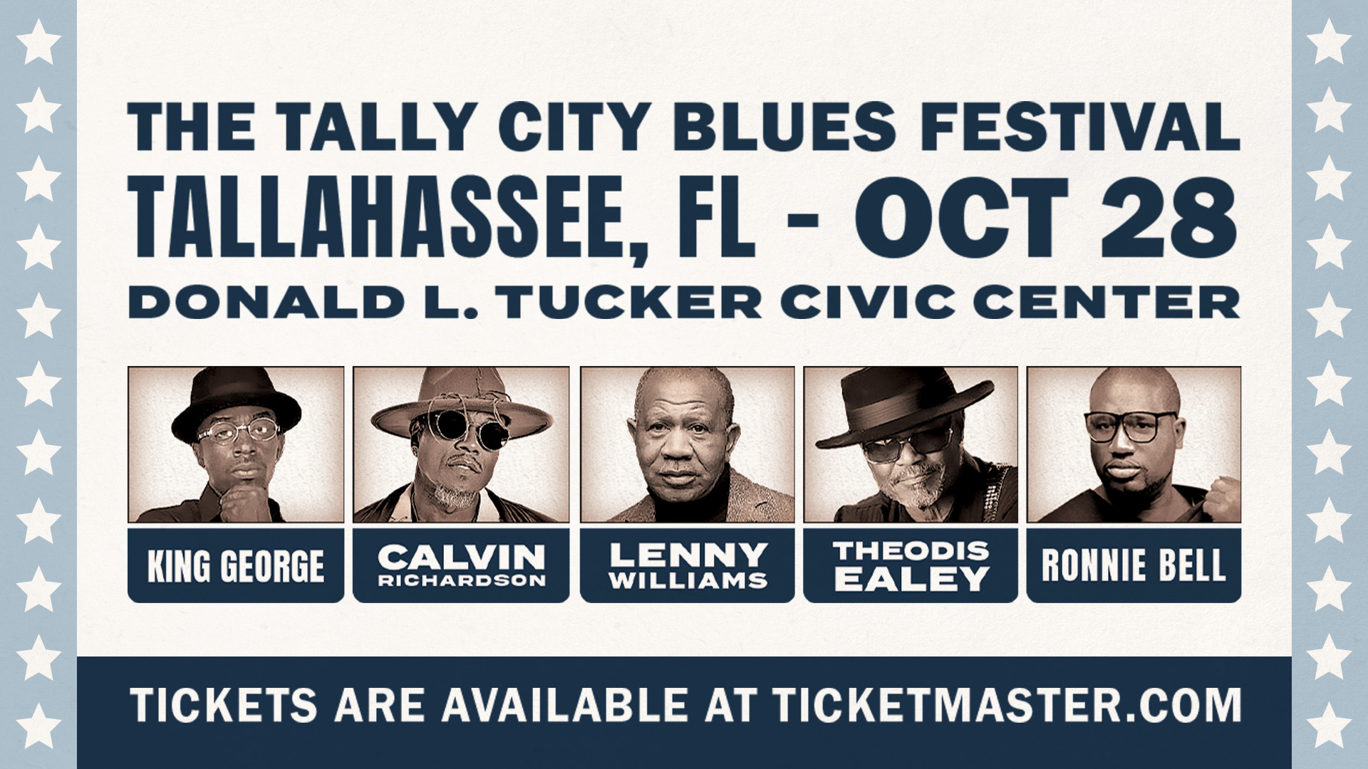 LISTEN TO WIN TICKETS TO THE TALLY CITY BLUES FESTIVAL